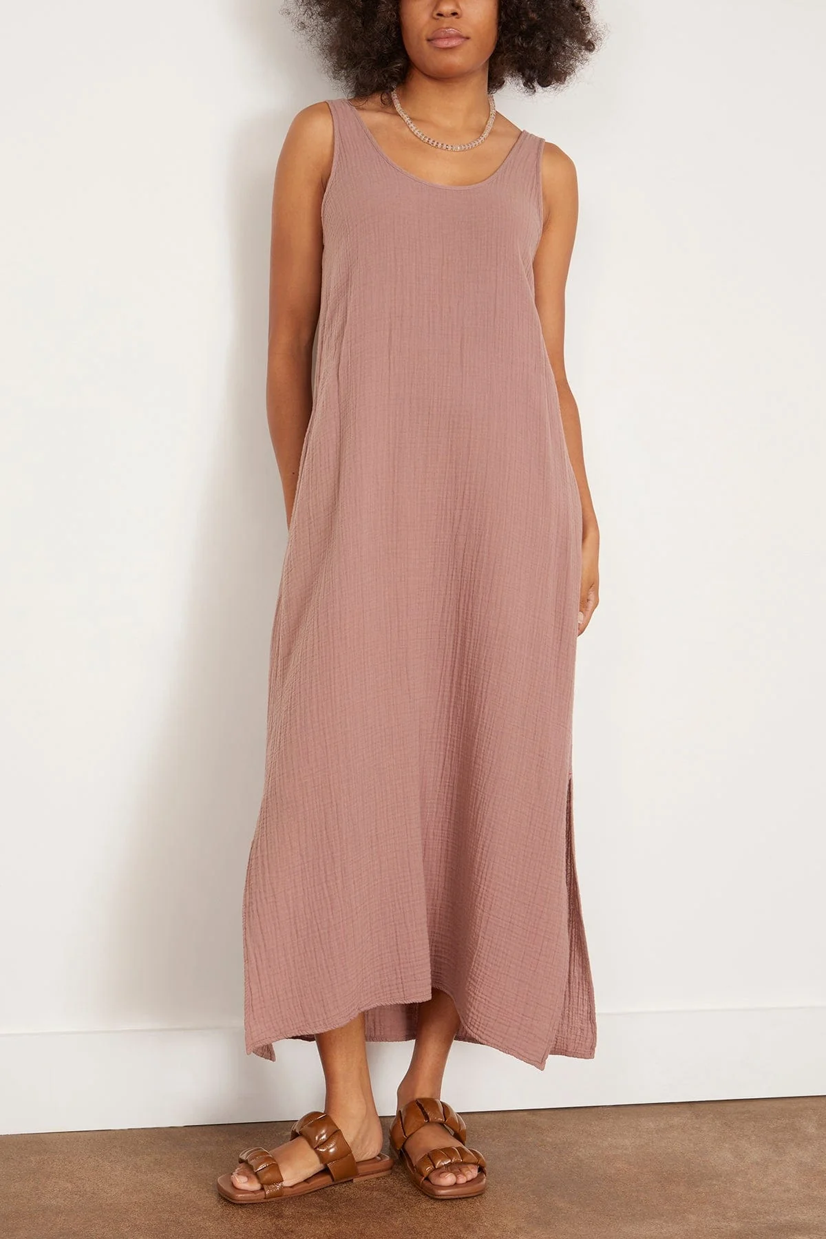 Amelin Dress in Dusty Rose - Image 3