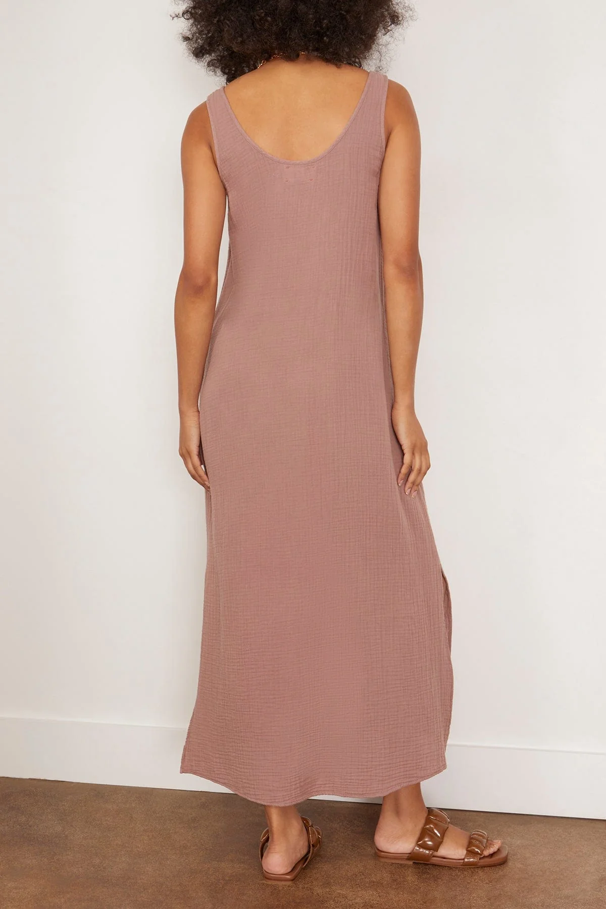 Amelin Dress in Dusty Rose - Image 4