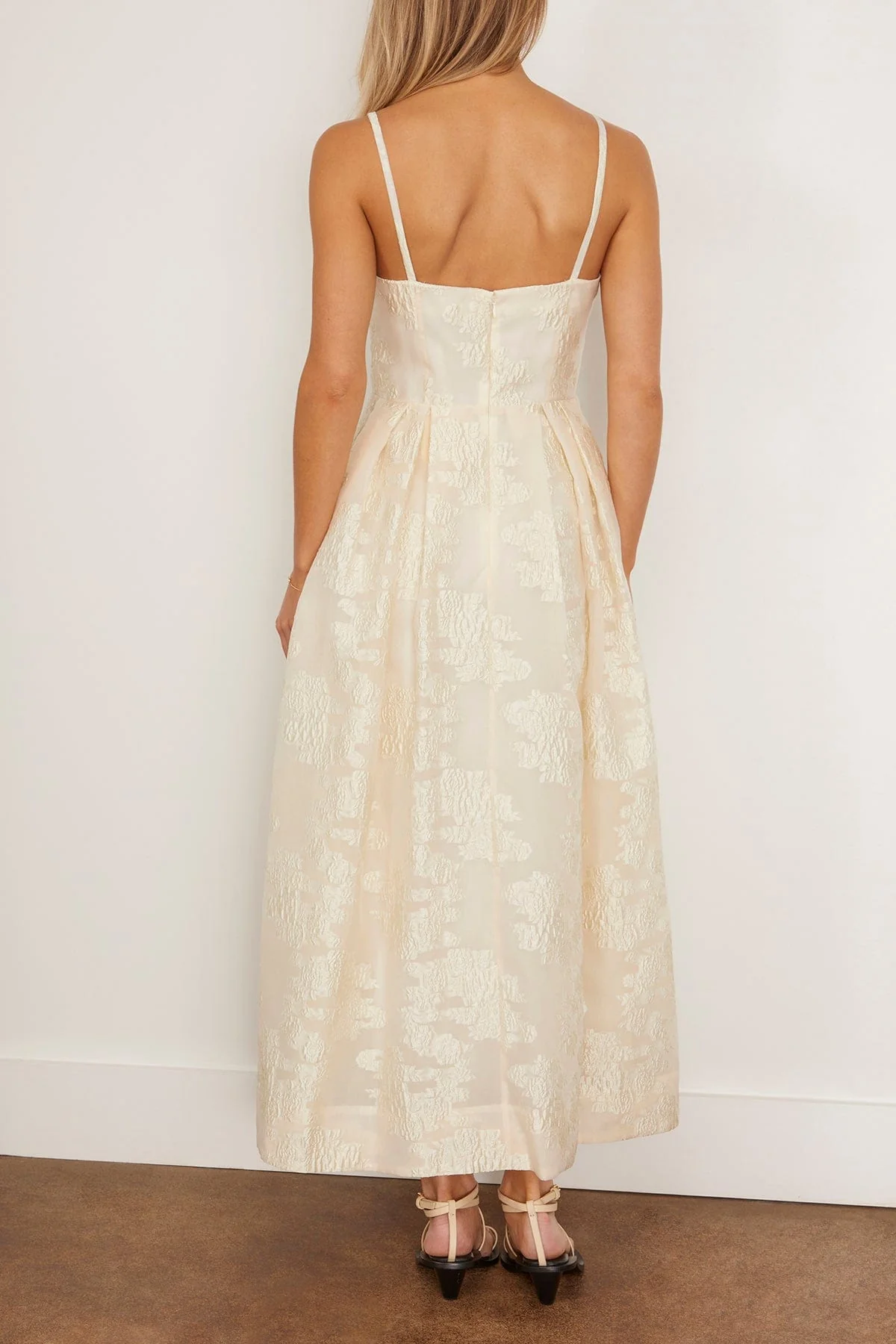 Annette Dress in Ivory - Image 4