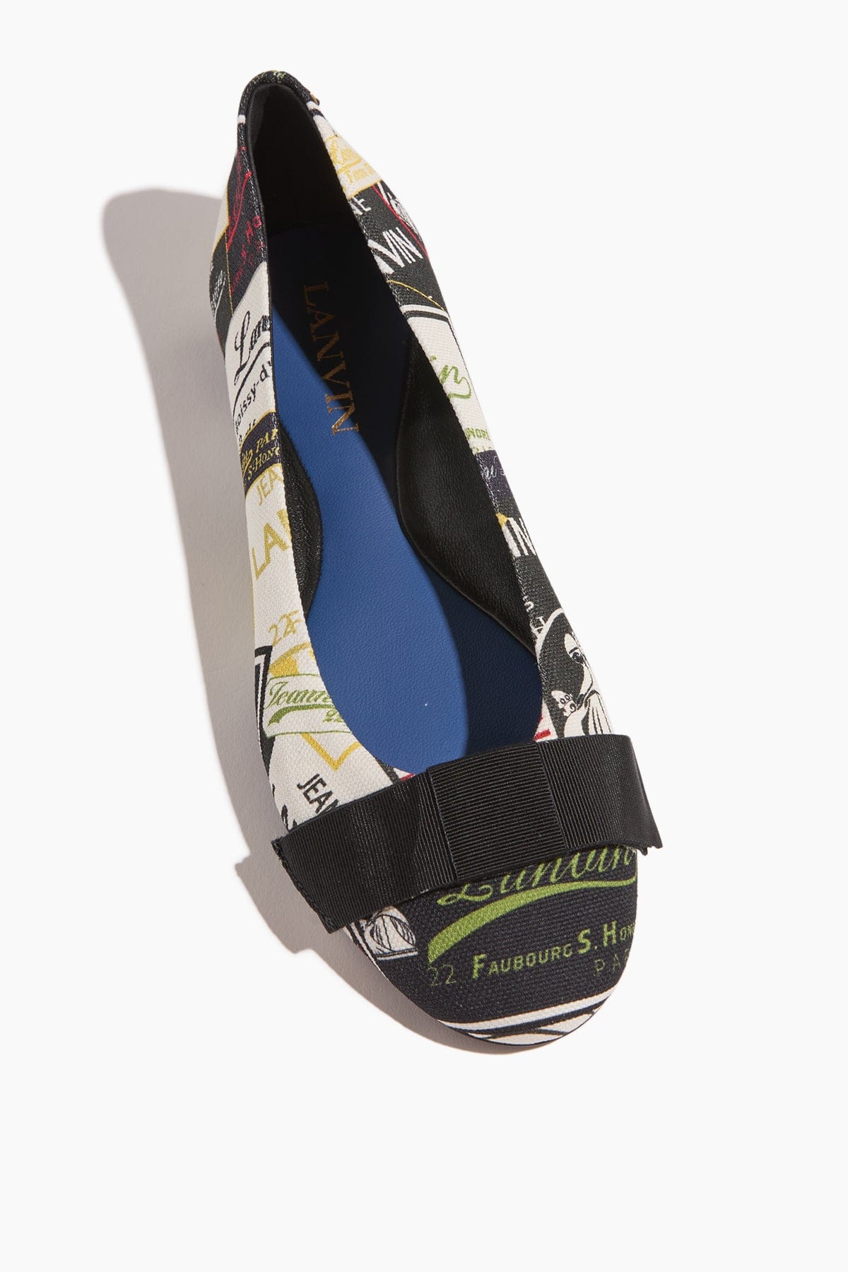 Ballerina Ete Lanvin in Black/Yellow - Image 4