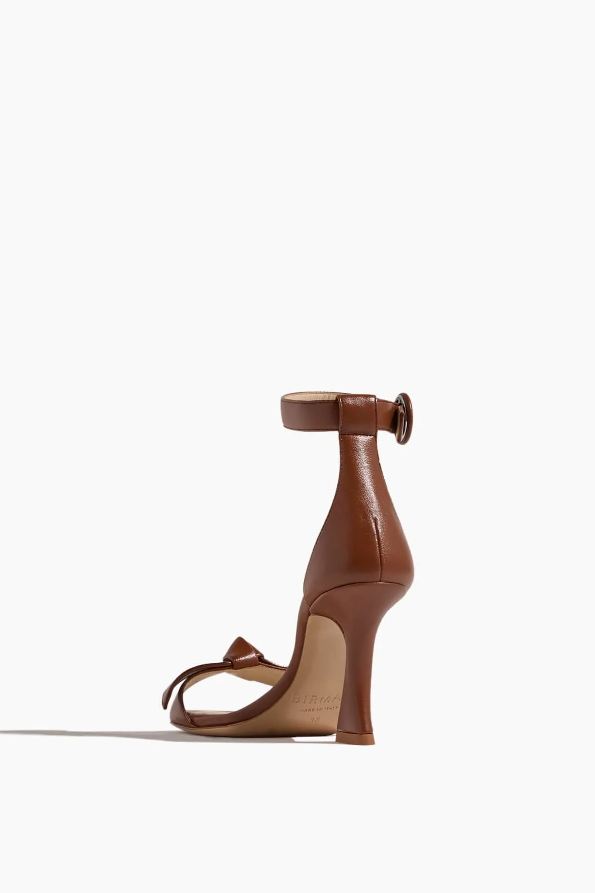 Clarita Buckle Sandal in Espresso - Image 3