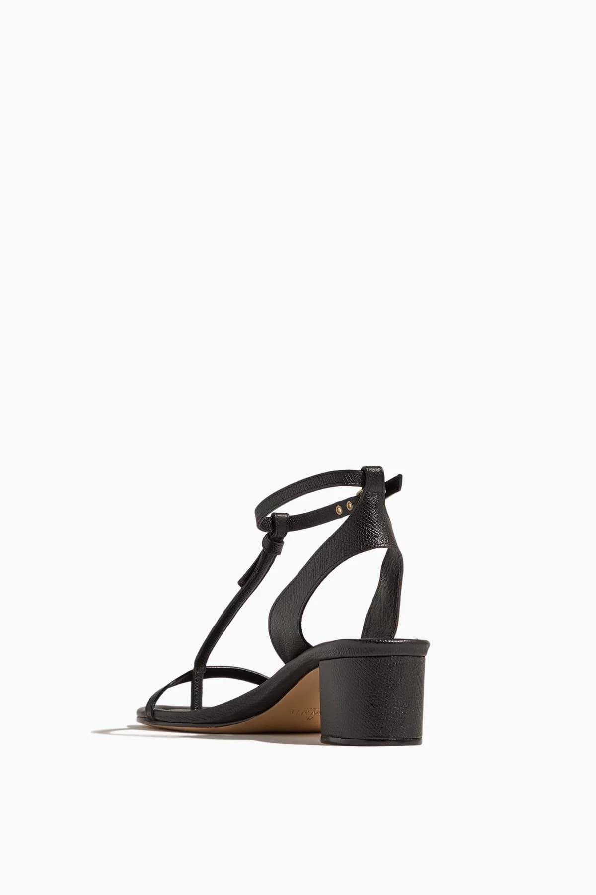 Clarita Hoop Sandal 45 in Black - Image 3