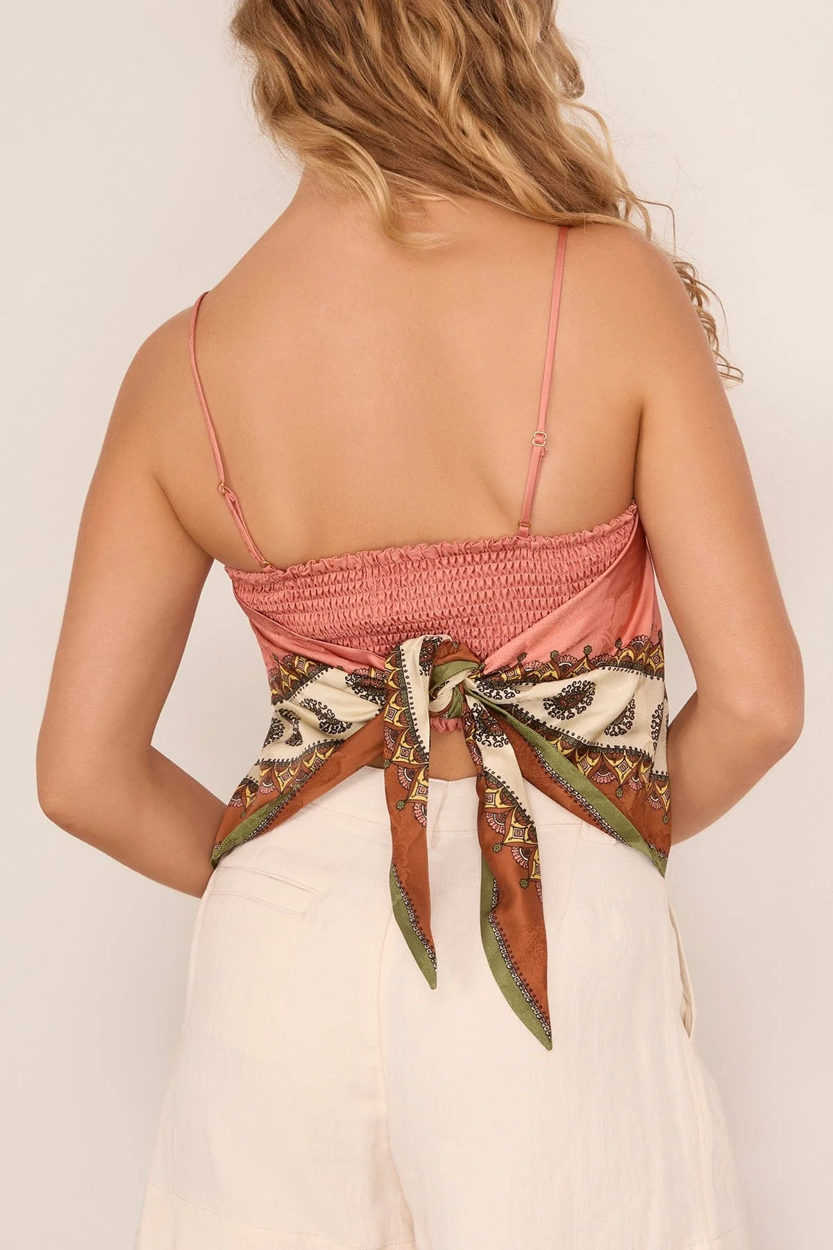 Contina Scarf Top in Multi - Image 4