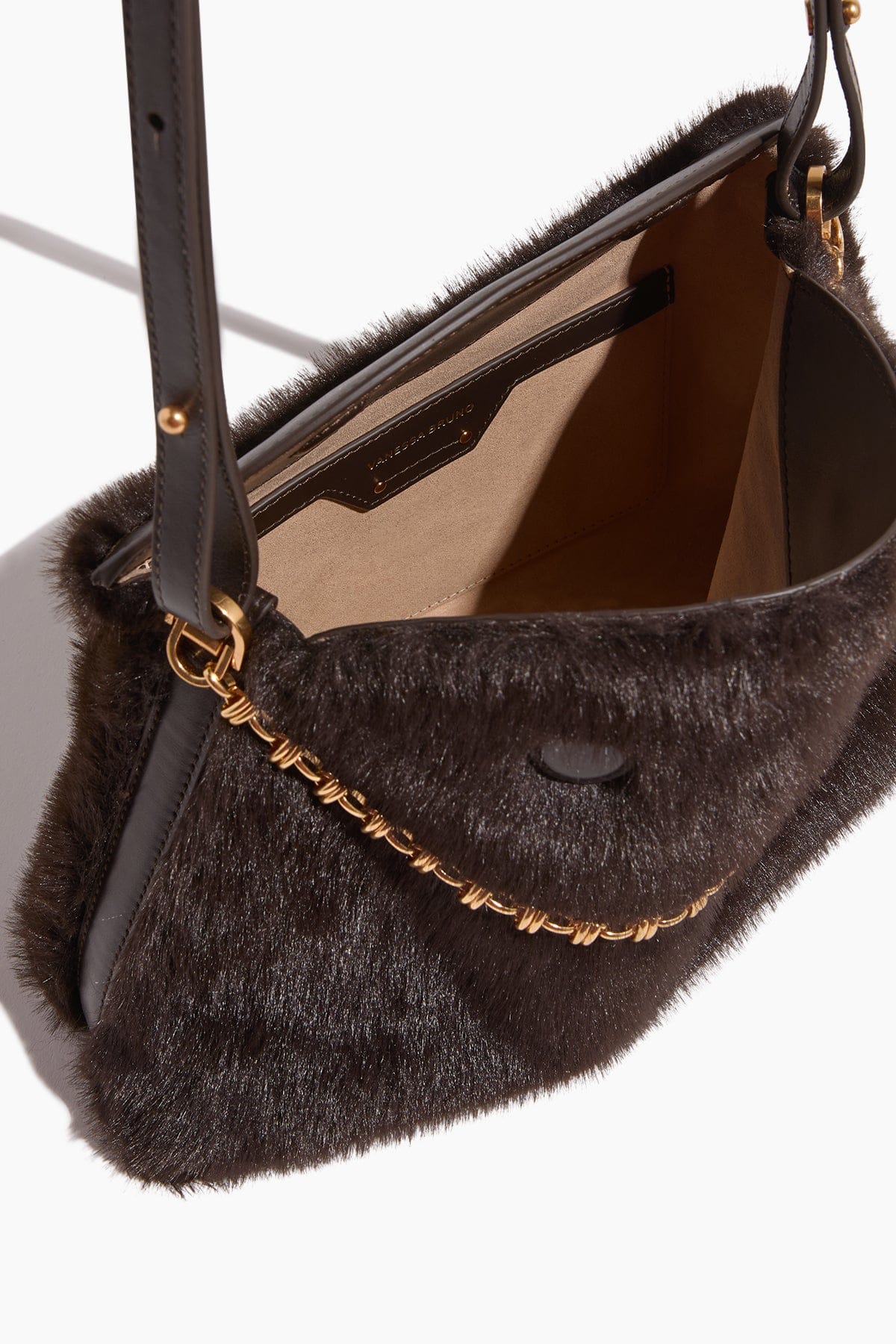 Daily Chain GM Clutch in Chocolat - Image 4