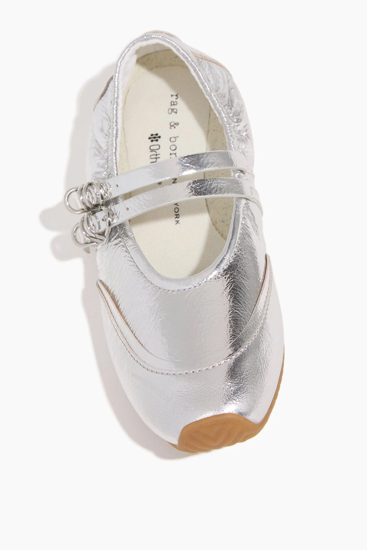 Emilee Mary Jane Runner in Silver - Image 4