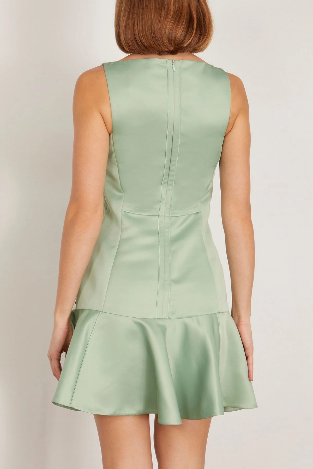 Estella Dress in Pale Jade - Image 4