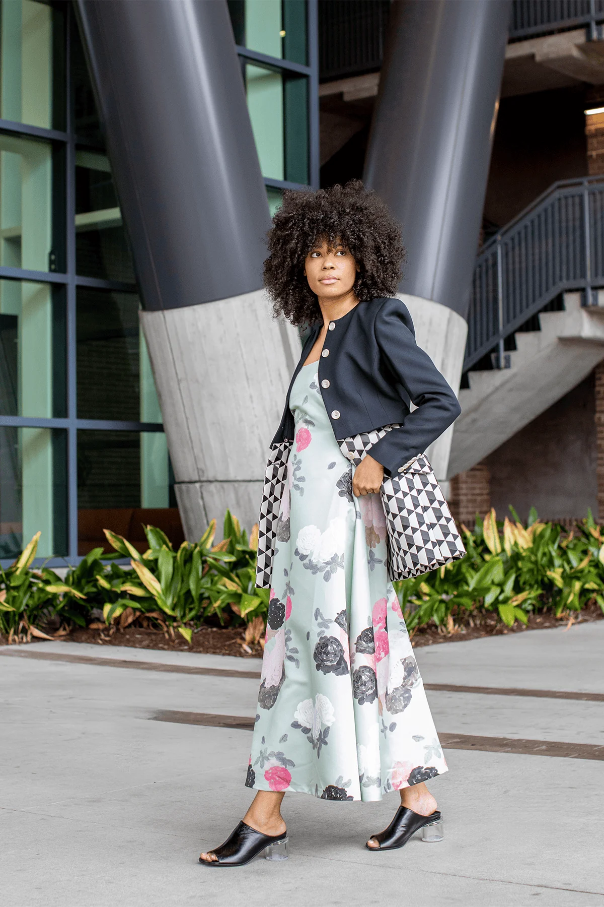 Laurel Blazer in Ecru Multi - Image 7