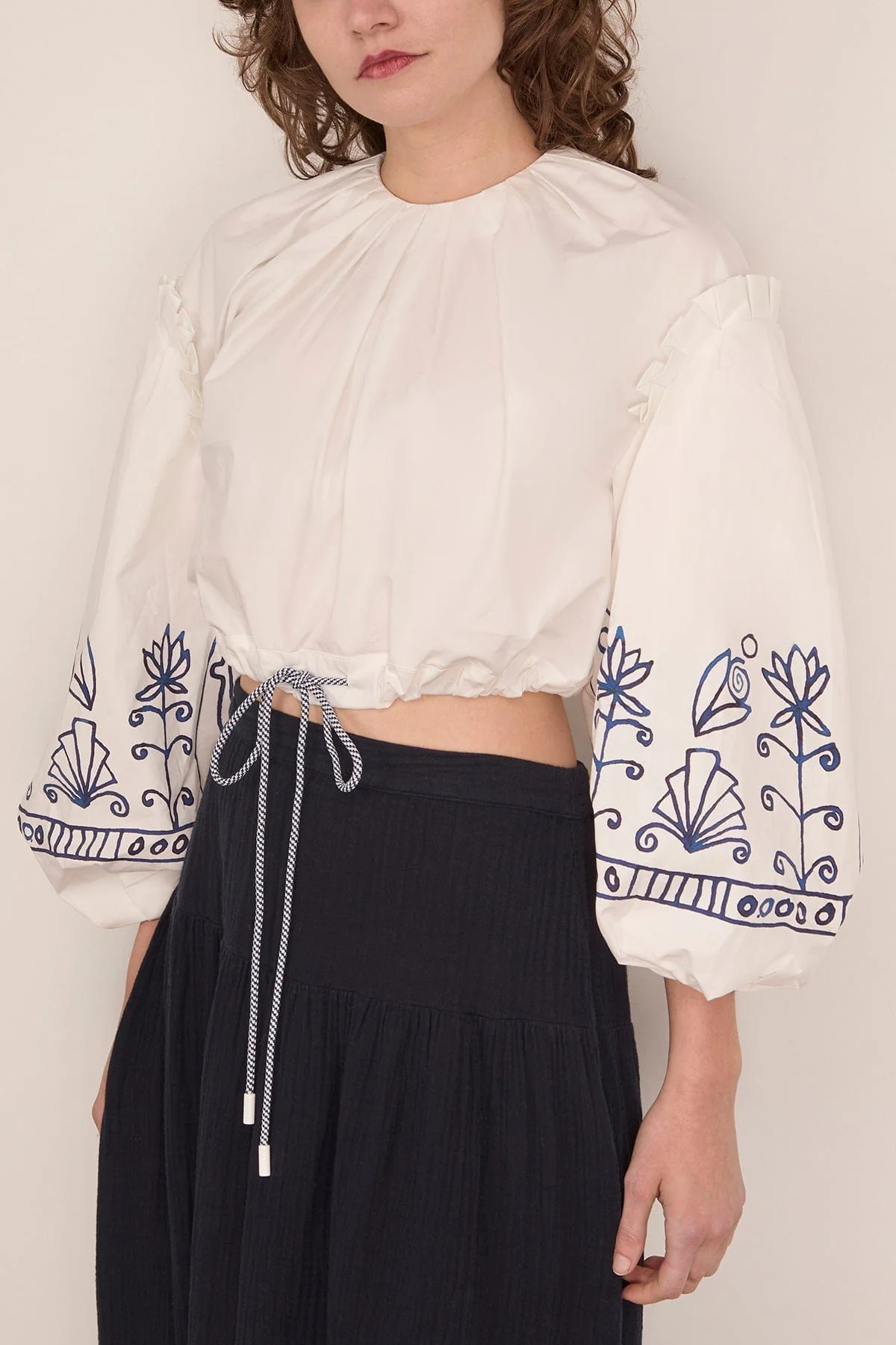 Leela Top in Cream - Image 3