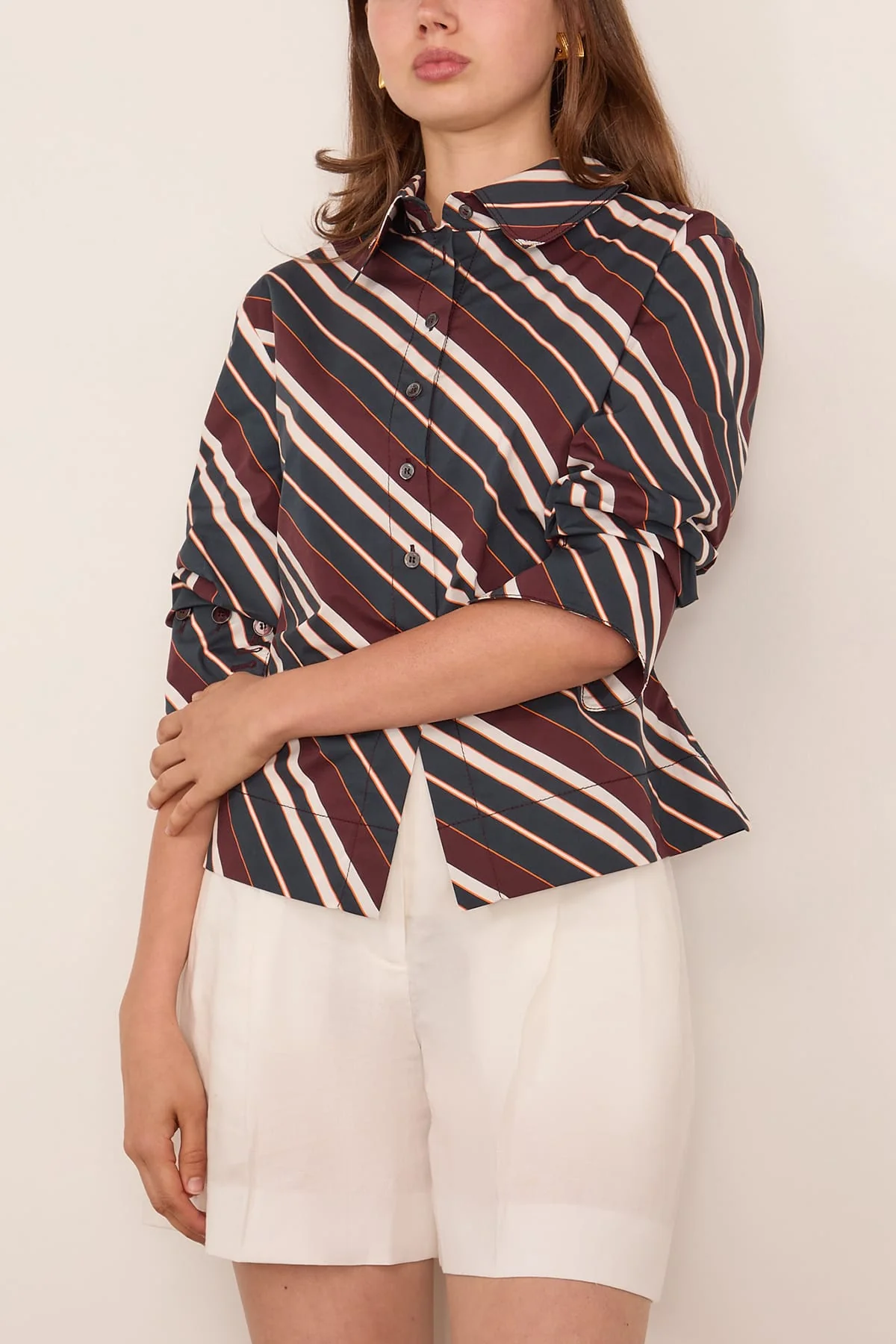 Lily Top in Orange Army - Image 3