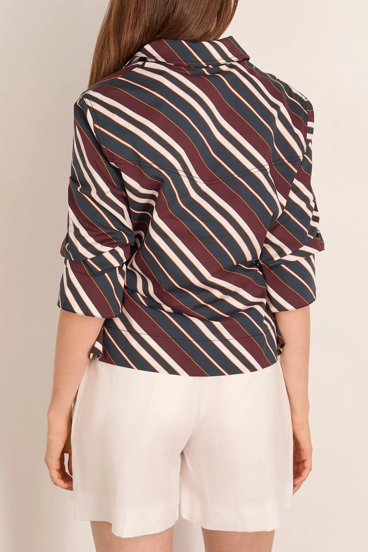 Lily Top in Orange Army - Image 4