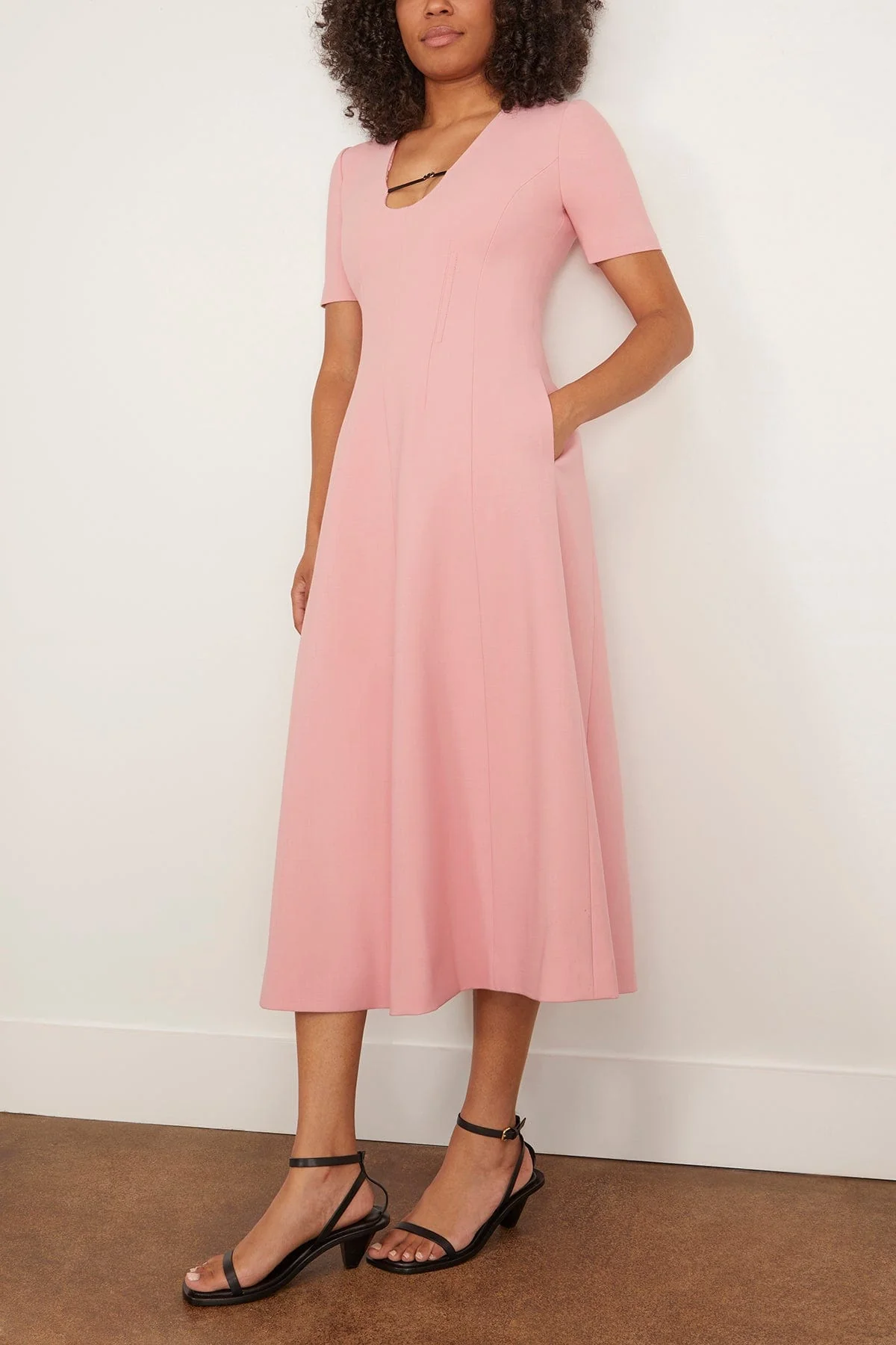 London Dress in Rose - Image 3