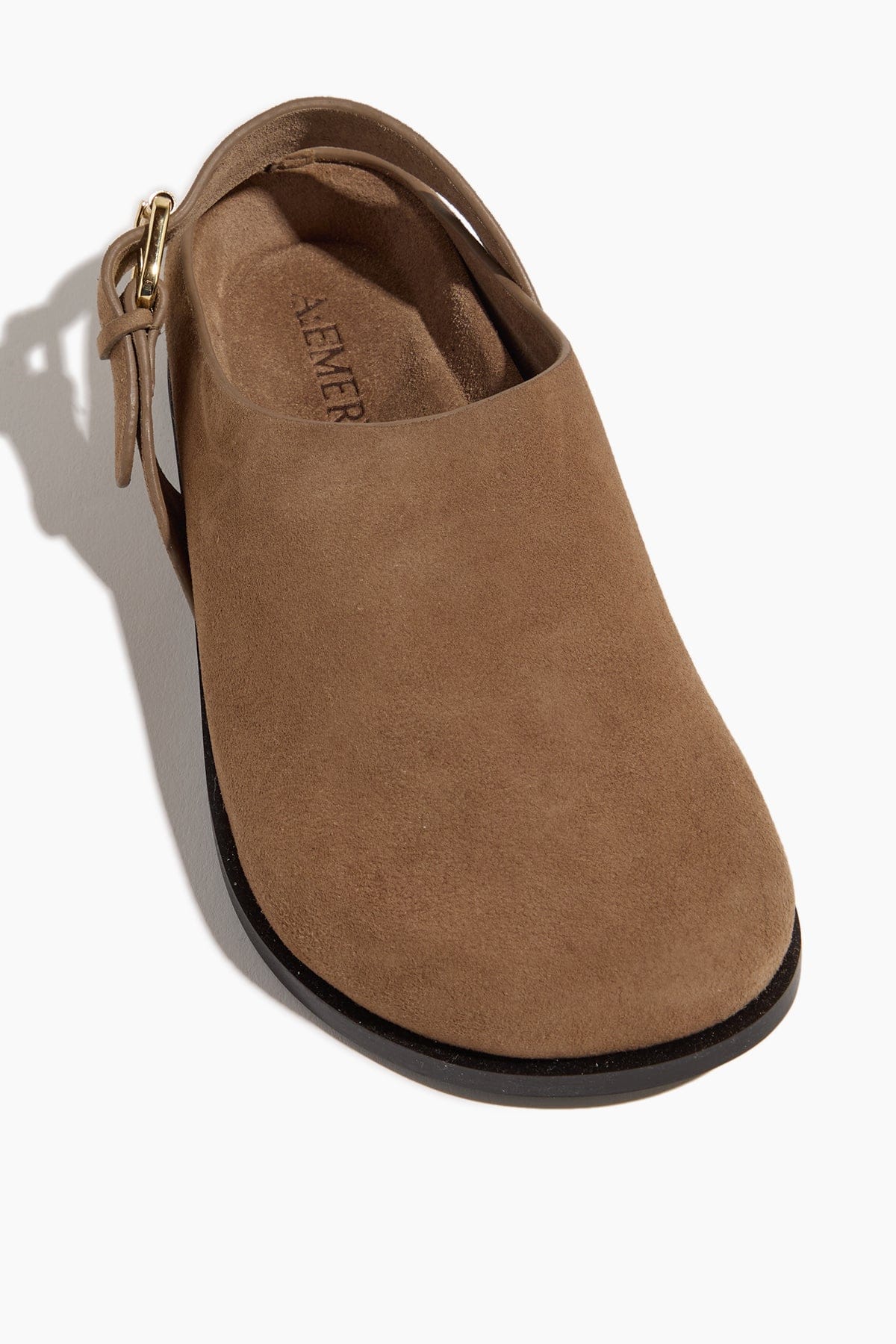 Louis Clog in Caribou Suede - Image 4