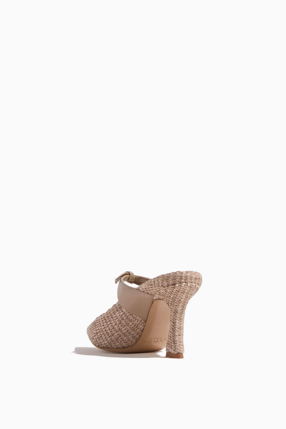 Maeve Raffia 85 Pump in Cookie - Image 3