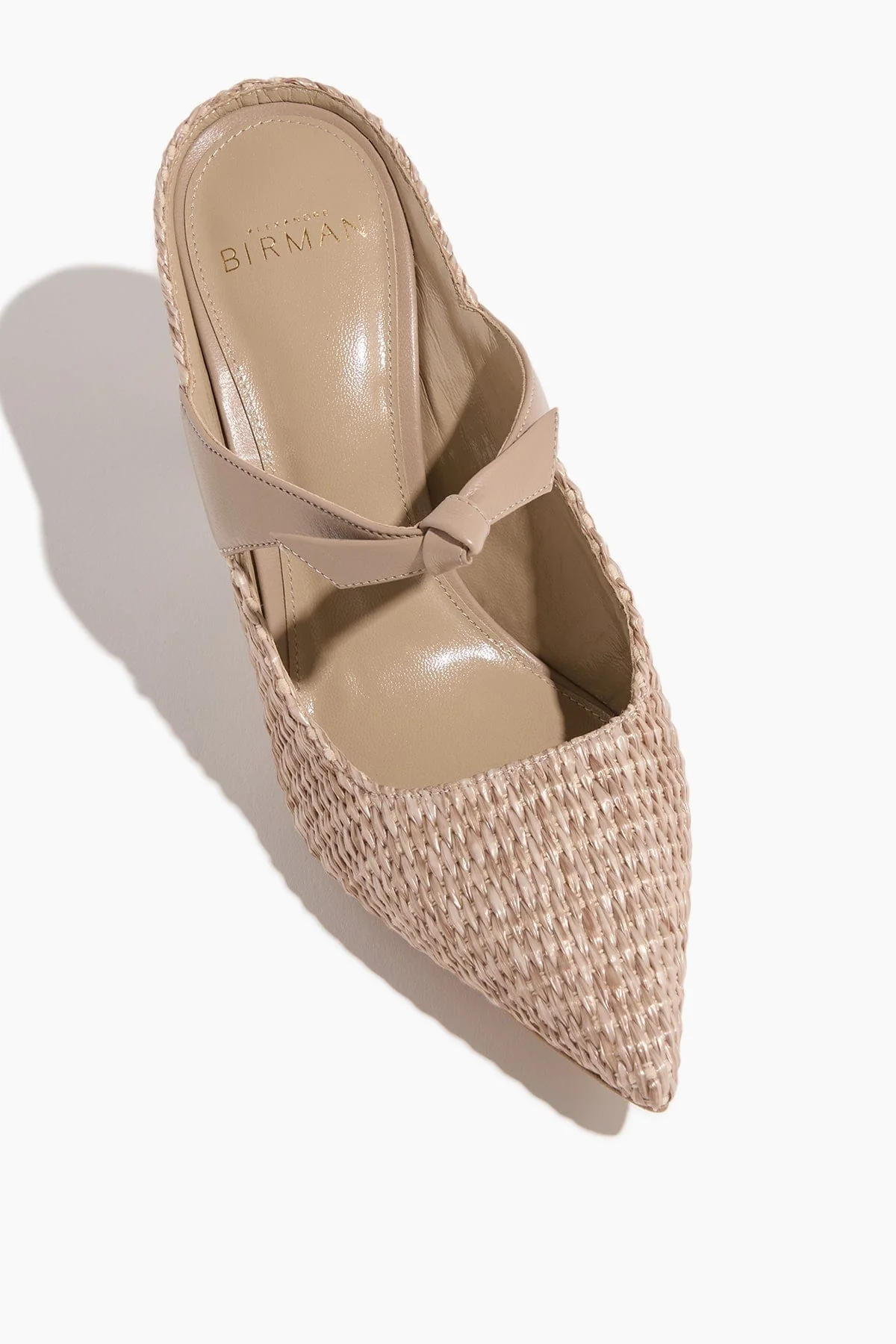 Maeve Raffia 85 Pump in Cookie - Image 4