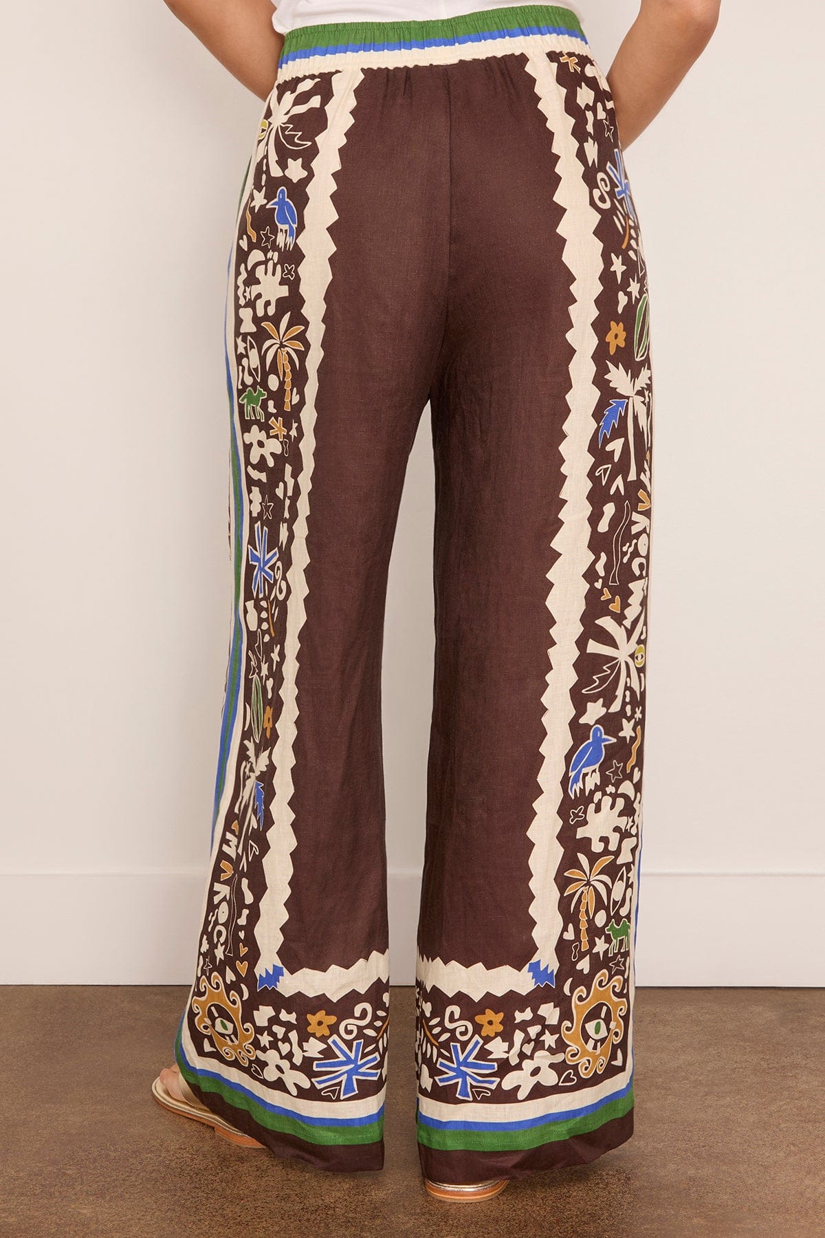 Maroc Relaxed Pant in Multi - Image 4