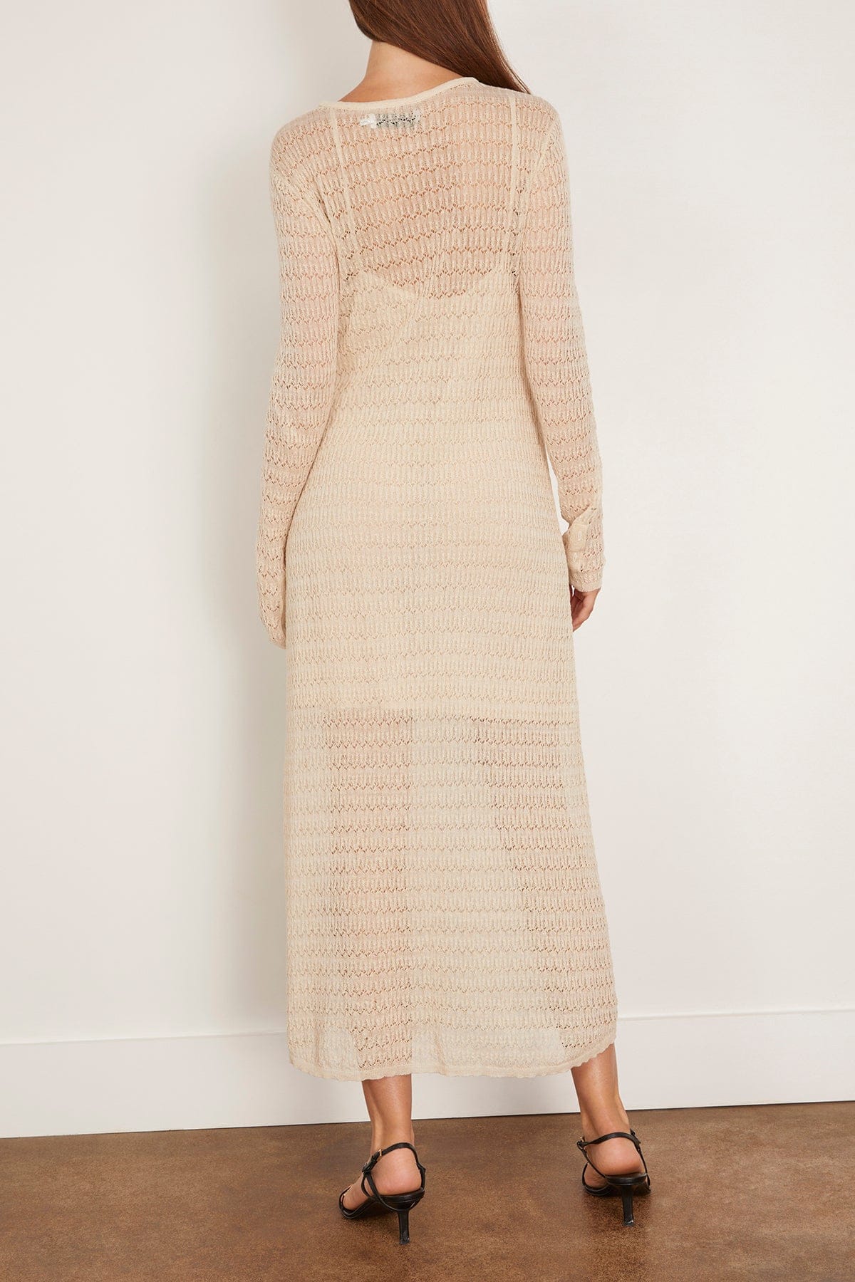 Miriam Dress in Ecru - Image 4