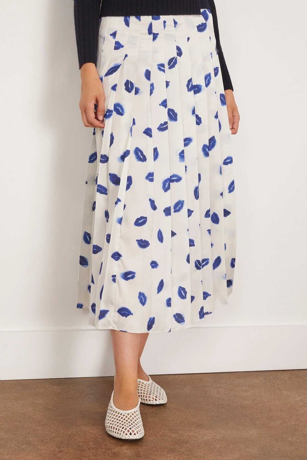 Monti Skirt in Berry Blue Kisses - Image 3