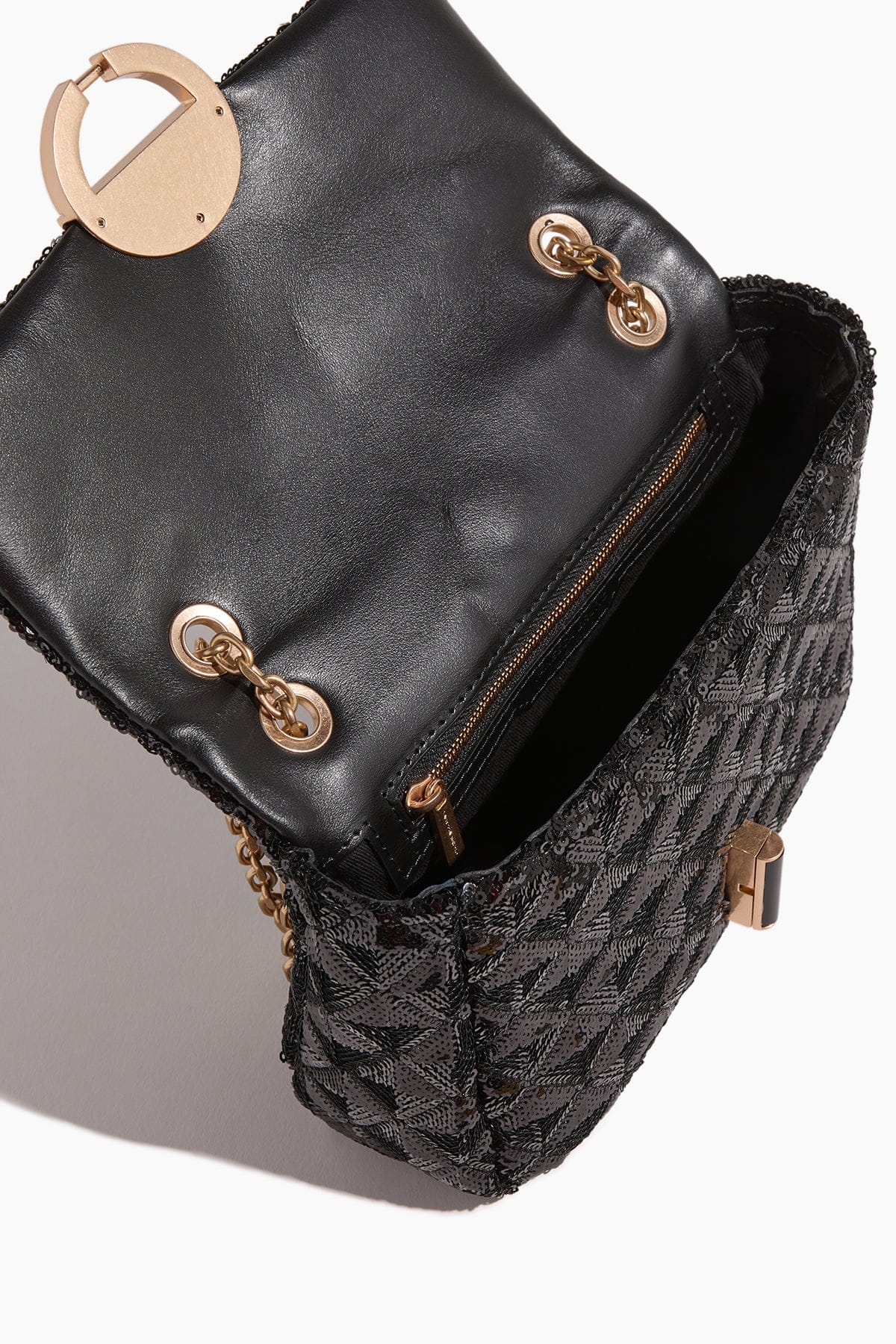 Moon Moyen Clutch in Noir - Image 4