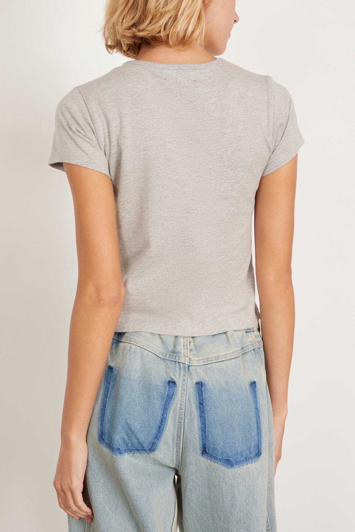 Pixie Tee in Heather Grey - Image 4