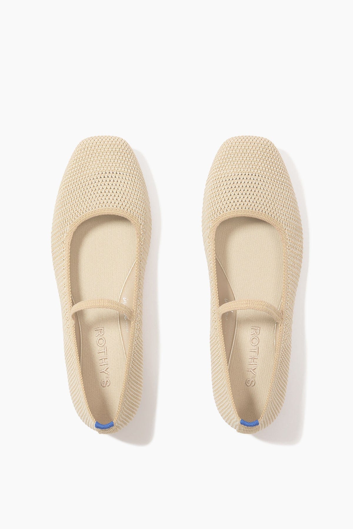 The Max Square Mary Jane in Cream Raffia-Knit - Image 3