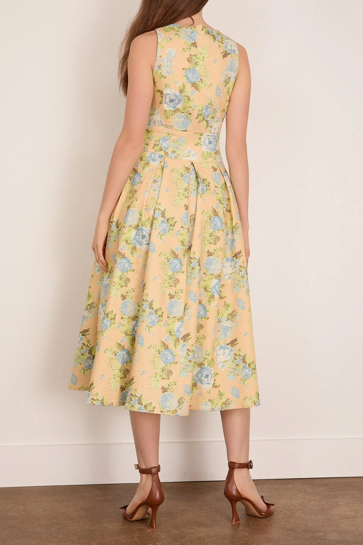 Thompson Dress in Garden Rose Peri - Image 4