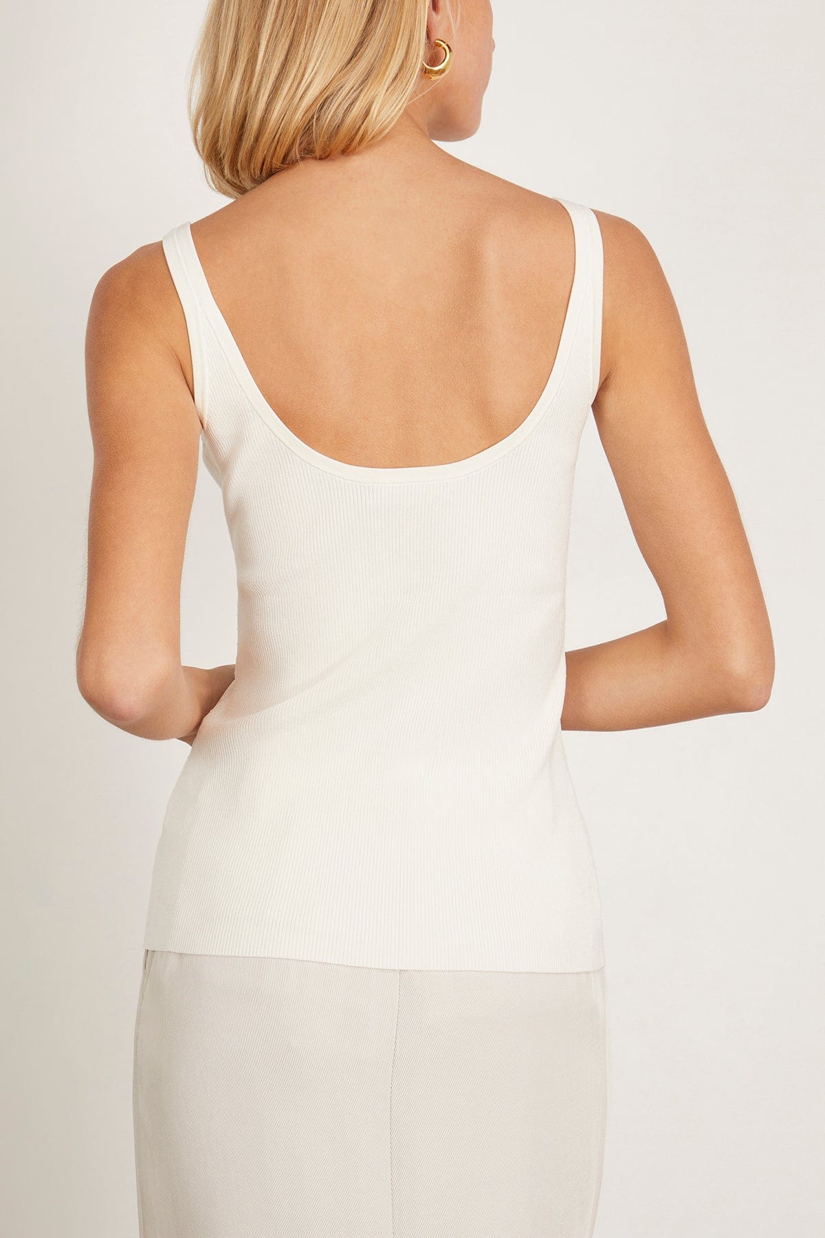 Verna Tank in Parchment - Image 4